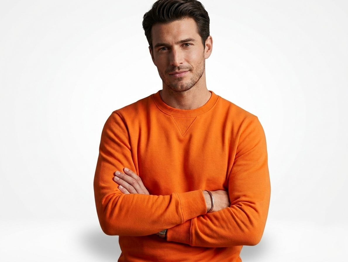 Men's Premium Crew Neck Sweatshirt