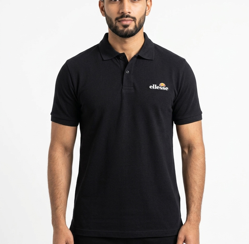 Men's Premium Signature Logo Polo Shirt - Image 2